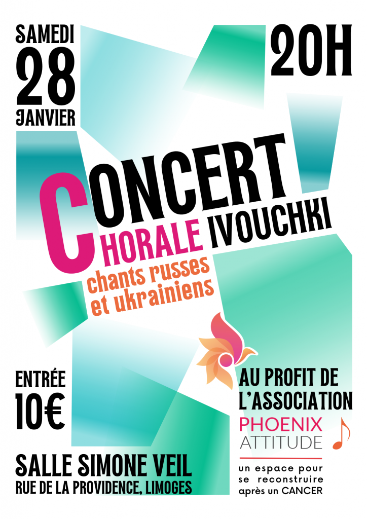 Affiche concert chorale Ivouchki