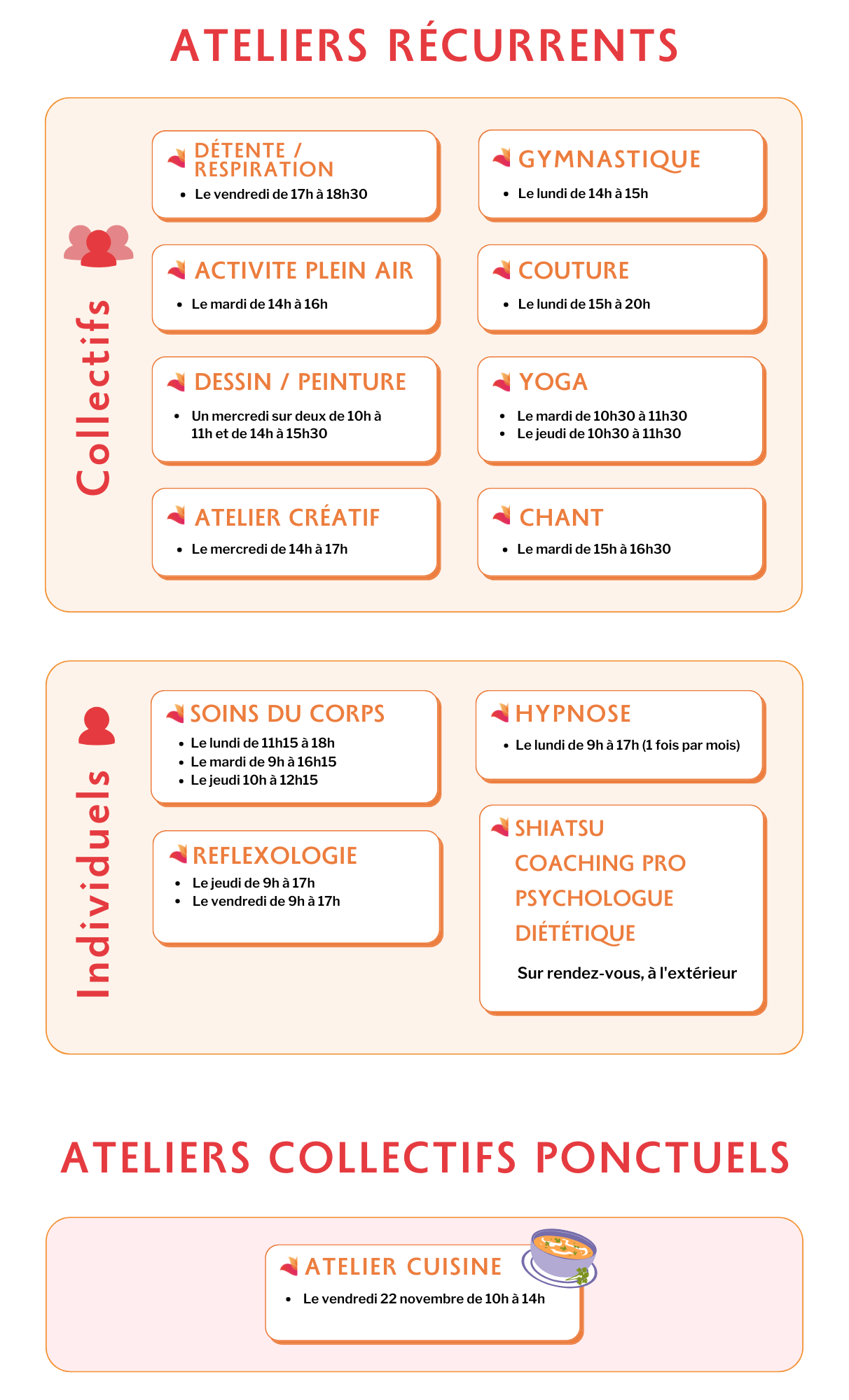 Planning mensuel