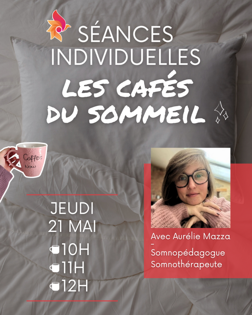 Café sommeil : 3 séances individuelles le 21 mai