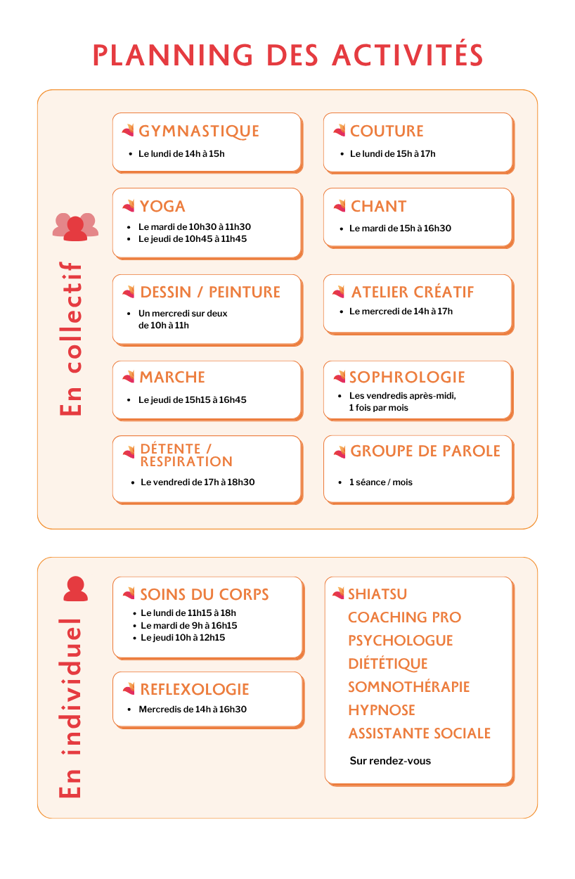 Planning mensuel
